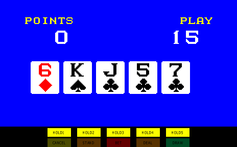GTI Double or Nothing Draw Poker (GoT PCB, set 1) png snap