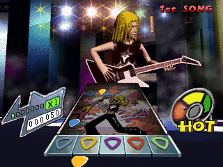 Guitar Super Star (red 'Gibson Flying V' style) png snap