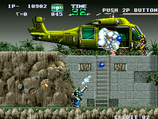 Gunforce: Battle Fire Engulfed Terror Island (Japan) png snap