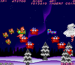 Hacha Mecha Fighter (19th Sep. 1991, unprotected, bootleg Thunder Dragon conversion) png snap
