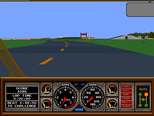 Hard Drivin' (cockpit, rev 7) png snap
