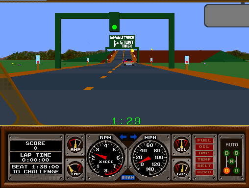 Hard Drivin' (cockpit, rev 1) png snap