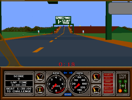 Hard Drivin' (cockpit, rev 2) png snap