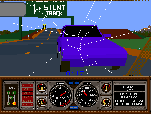 Hard Drivin' (cockpit, British, rev 6) png snap