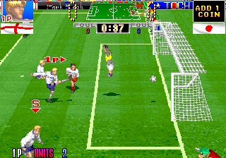 Hat Trick Hero '93 (Ver 1.0A 1993/02/28) png snap