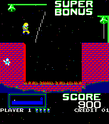 Hunchback (FAR S.A. bootleg on Galaxian hardware) png snap