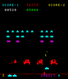 Space Invaders Part II (Taito, bigger ROMs) png snap