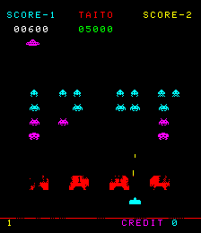 Space Invaders Part II (Taito, smaller ROMs) png snap
