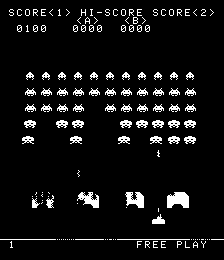 Space Invaders Multigame (M8.01A) png snap