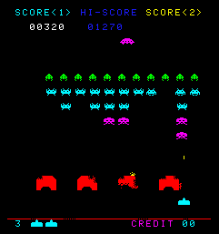 Space Invaders / Qix Silver Anniversary Edition (Ver. 2.03) png snap