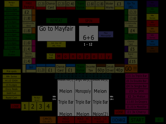 Monopoly 60th Anniversary Edition (JPM) (IMPACT) (set 12) png snap