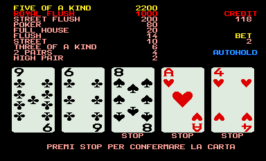 Jolly Card (Italian, encrypted bootleg, set 1) png snap