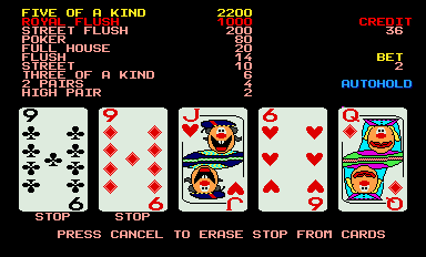 Jolly Card (Italian, encrypted bootleg, set 2) png snap