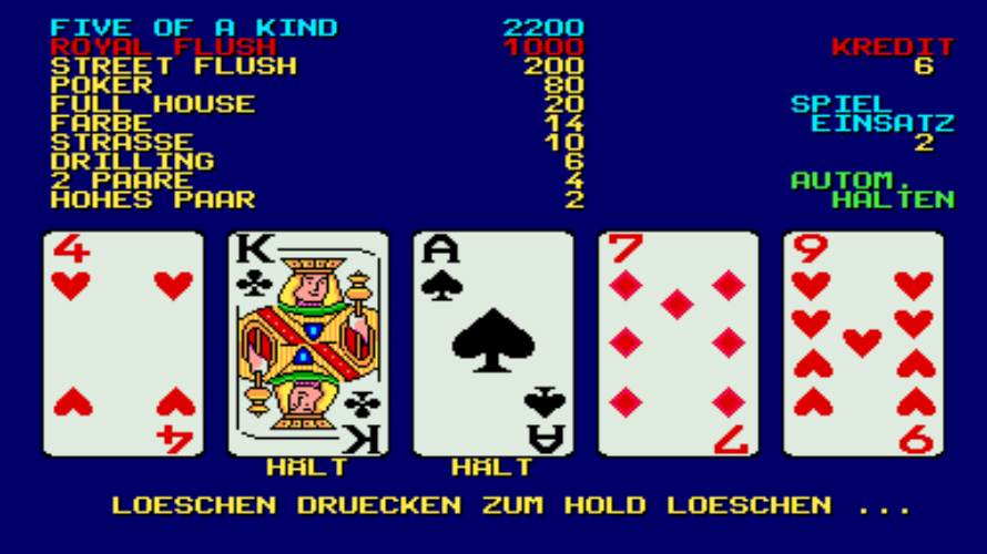 Jolly Joker (original program, interleaved GFX, Impera logo) png snap