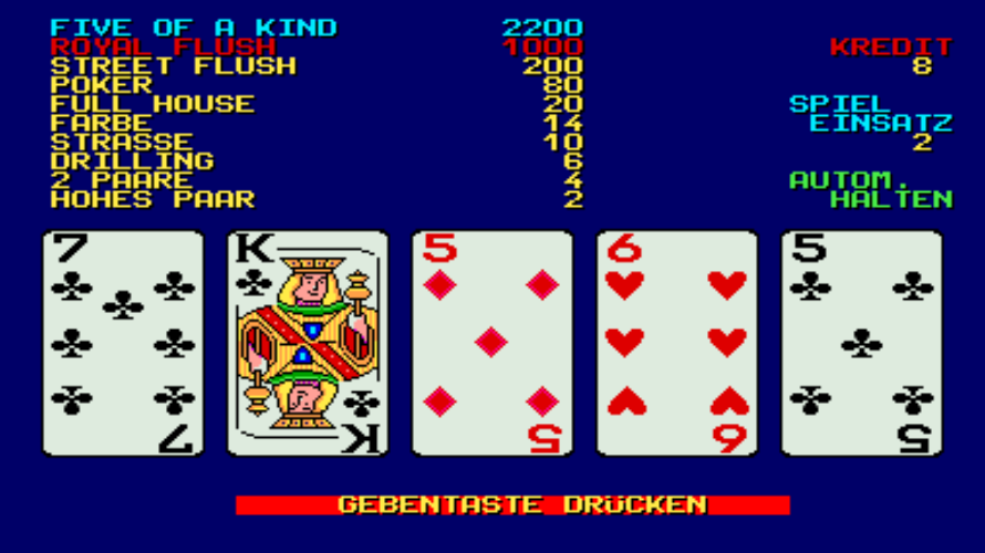 Jolly Joker (original program, interleaved GFX, no logo) png snap