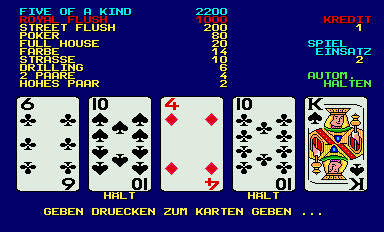 Jolly Joker (original program, interleaved GFX, Otti Karl logo, set 2) png snap