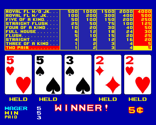 Joker's Wild (B52 system, BP55114-V1104, Ver.054NMV) png snap