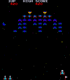 Kamakazi III (hack of 'Super Galaxians') png snap