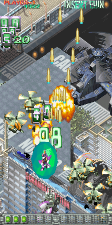 Ketsui: Kizuna Jigoku Tachi (2003/01/01. Master Ver.) png snap