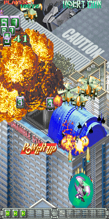 Ketsui: Kizuna Jigoku Tachi (2003/01/01. Master Ver., bootleg cartridge conversion) png snap