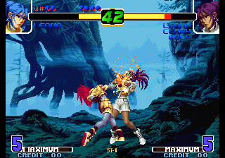 The King of Fighters 10th Anniversary 2005 Unique (bootleg of The King of Fighters 2002) png snap