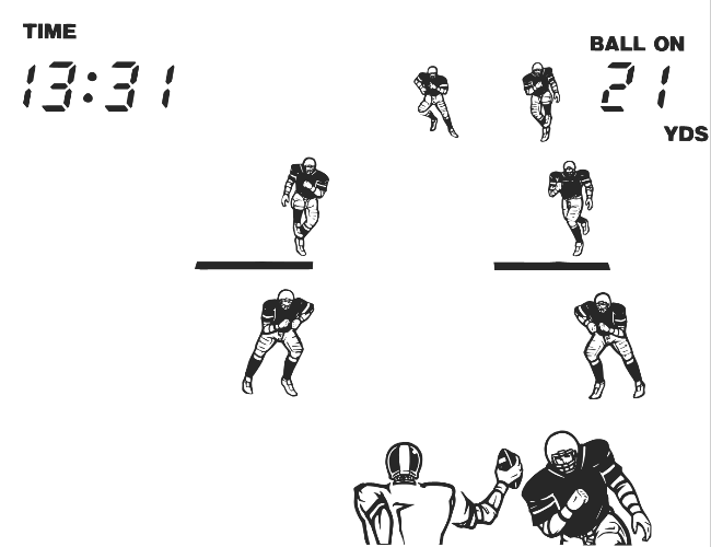 NFL Football (Konami, handheld) png snap