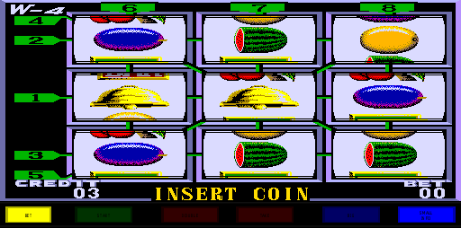 Tetris + New Lucky 8 Lines (W-4 + W4BET-VID sub board with MCU) png snap