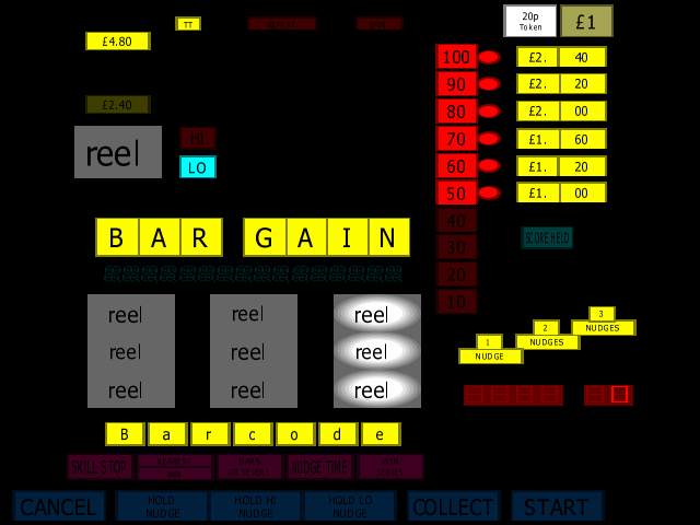 Casino Bar-gain (Maygay) v5.1 (M1A/B) png snap