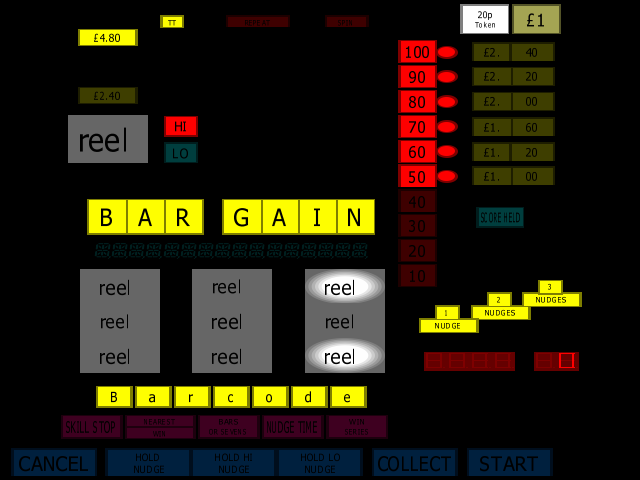 Casino Bar-gain (Maygay) v5.1 (Protocol)(M1A/B) png snap