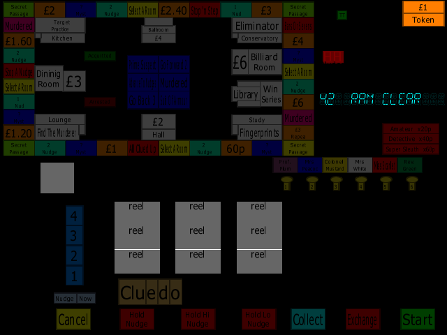 Cluedo (Maygay) v3.1 (Protocol) (M1A/B) png snap
