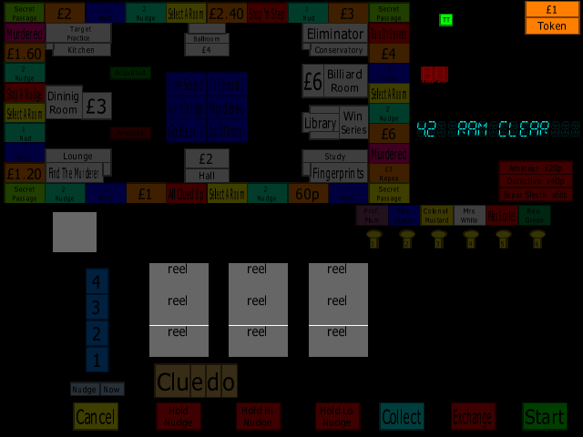 Cluedo (Maygay) v4.1 (Protocol) (M1A/B) png snap