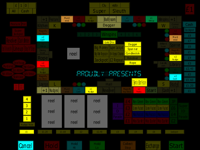 Cluedo Super Sleuth (Maygay) v6.1 (Older) (M1A/B) png snap