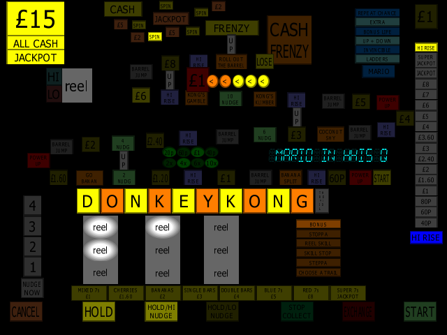 Donkey Kong (Maygay) v4.1 (Protocol) (M1A/B) png snap