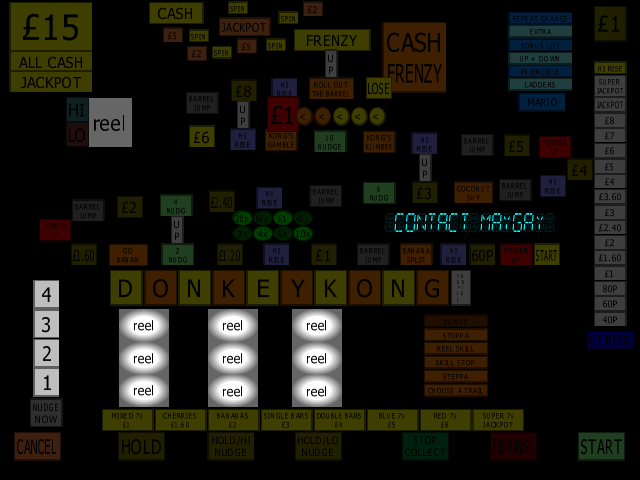 Donkey Kong (Maygay) v8.1 (M1A/B) png snap