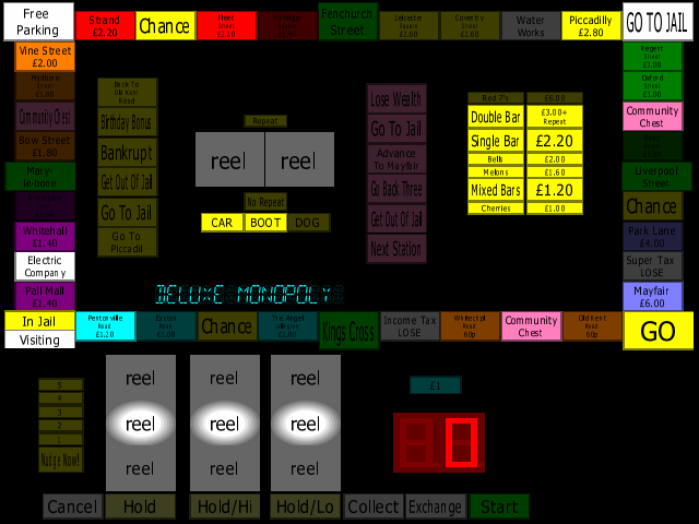 Deluxe Monopoly (Maygay) v1.1 (Code M, Alternate) (M1A/B) png snap