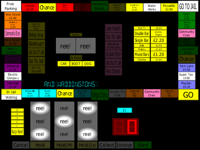 Deluxe Monopoly (Maygay) v1.2 (Newer) (M1A/B) png snap