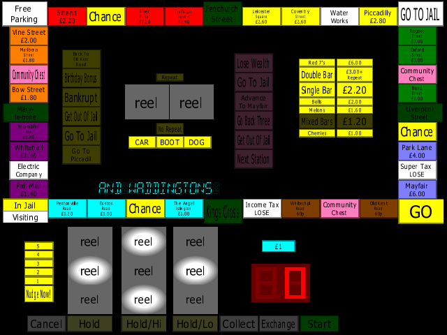 Deluxe Monopoly (Maygay) v5.1 (Protocol) (M1A/B) png snap