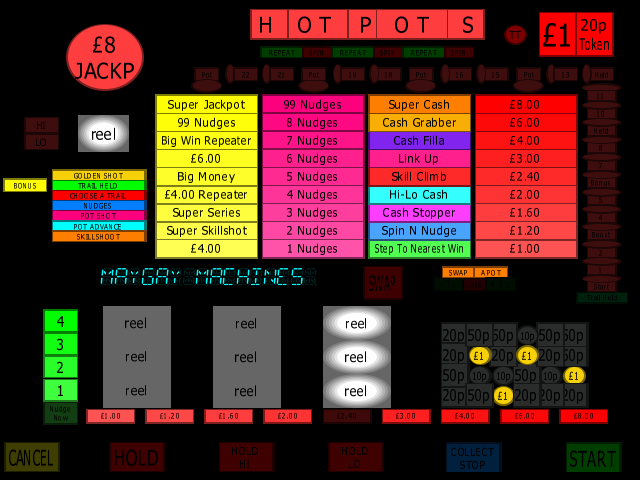 Hot Pots (Maygay) (M1A/B) (set 13) png snap