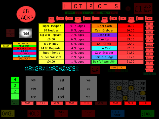 Hot Pots (Maygay) (M1A/B) (set 17) png snap