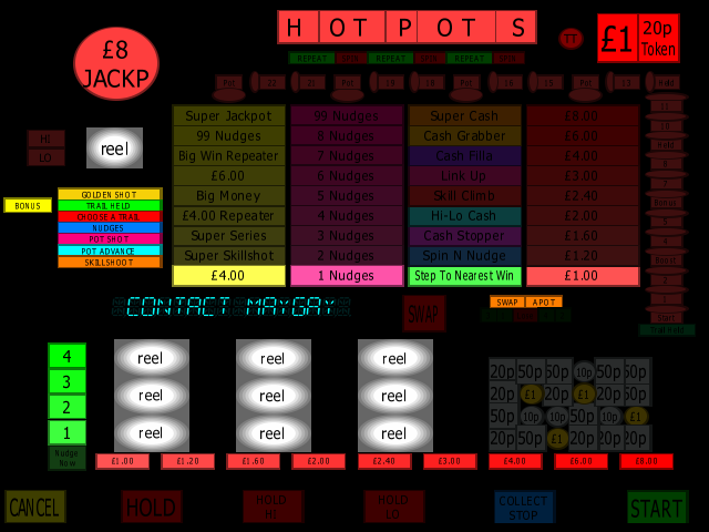 Hot Pots (Maygay) (M1A/B) (set 27) png snap