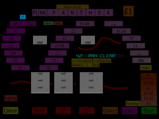 Return Of The Pink Panther (Maygay) (M1A/B) (set 4) png snap