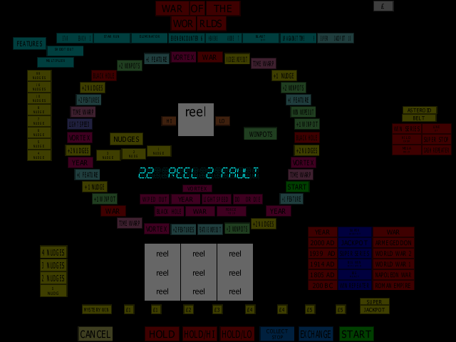 War Of The Worlds (Maygay) (M1A/B) (set 1) png snap