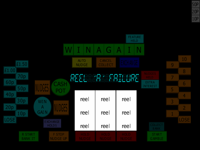 Win-A-Gain (BWB) (MPU3, set 1) (W.A.G. 2.2) png snap