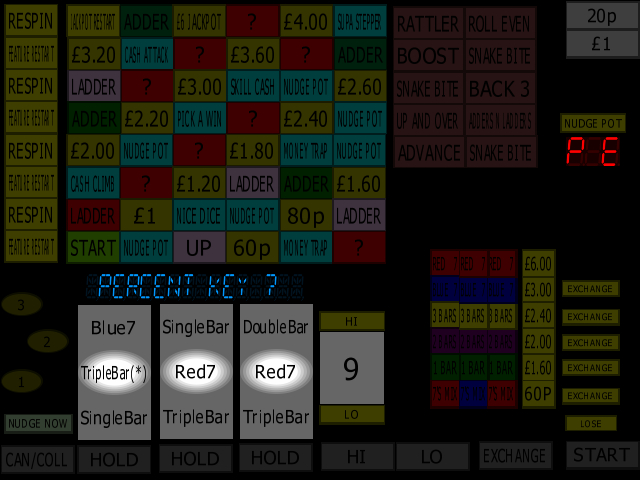 Classic Adders & Ladders (BWB / Barcrest) (MPU4) (ADD 1.0 YD, set 1) png snap