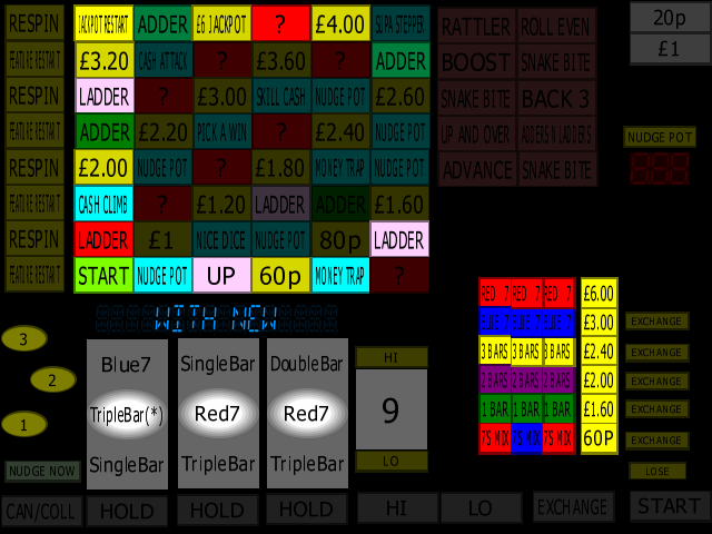 Classic Adders & Ladders (BWB / Barcrest) (MPU4) (ADD 4.0 C, set 2) png snap