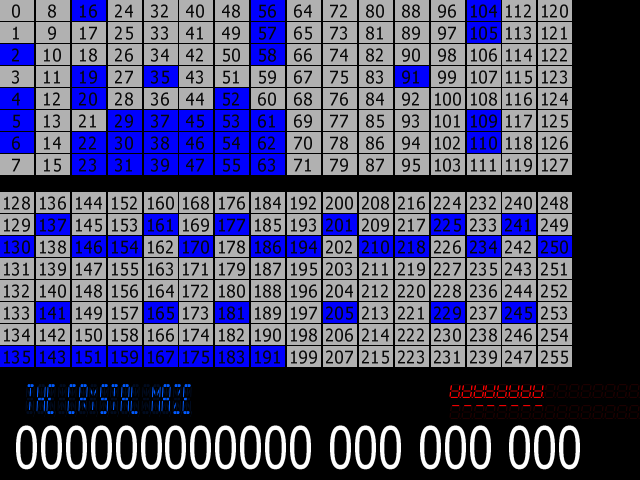 Showcase Crystal Maze (Barcrest) (MPU4) (SCM 0.1 B) png snap