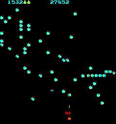 Magic Worm (bootleg of Centipede, set 1) png snap