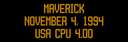 Maverick, The Movie (Display Rev. 4.00) jpg snap thumbnail