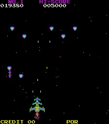 Meteor (Alca bootleg of Moon Cresta) png snap