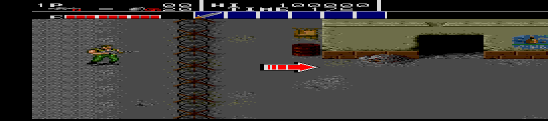 M.I.A. - Missing in Action (Data East, 12/22/88, US, prototype?) png snap